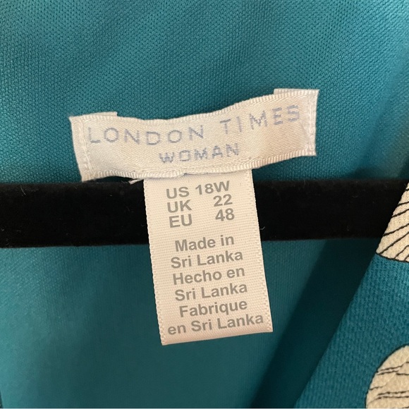 London Times midi short sleeve dress - Picture 3 of 8